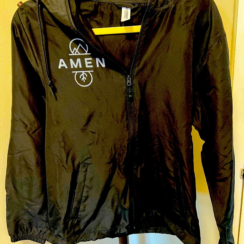 Black small new hoodie.